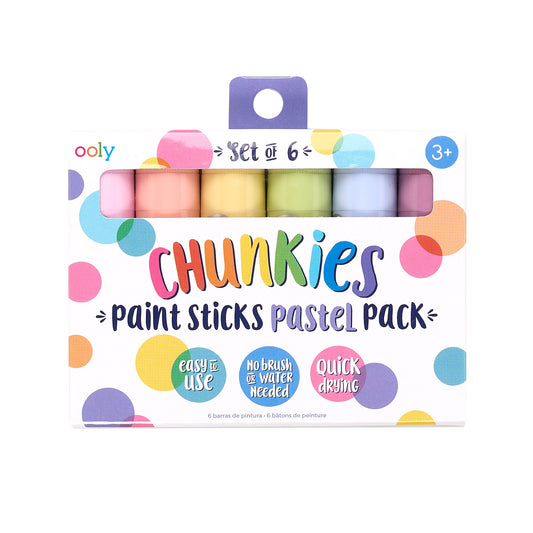Ooly Chunkies Paint Sticks – Pastel