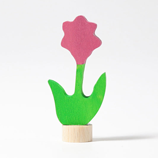 Grimm's steker Bloem Roze (03600)