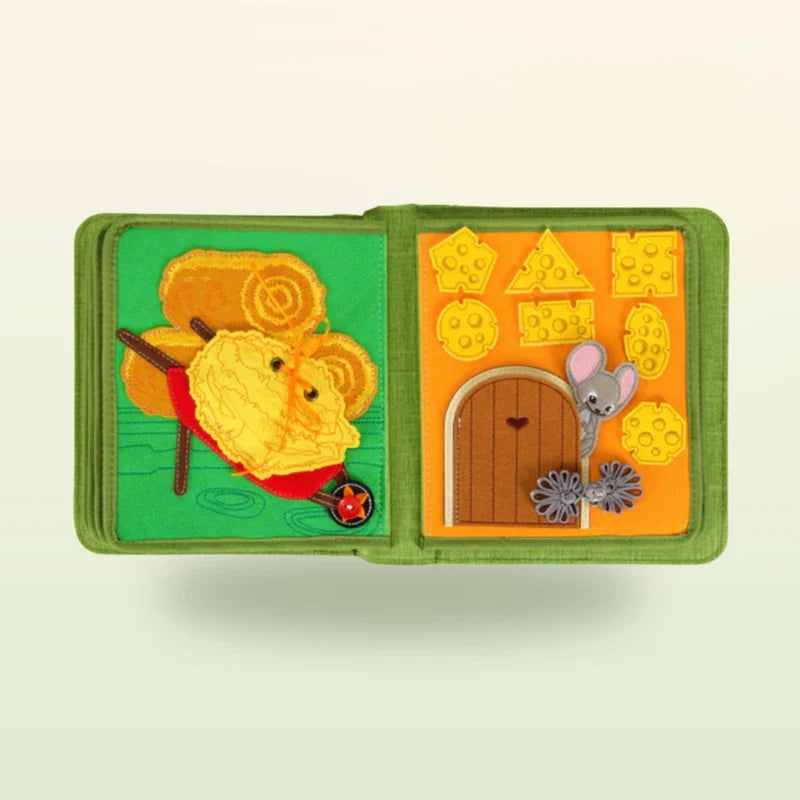 My First Book - Montessori Boerderij Boek met gratis tas- vanaf 3 jaar