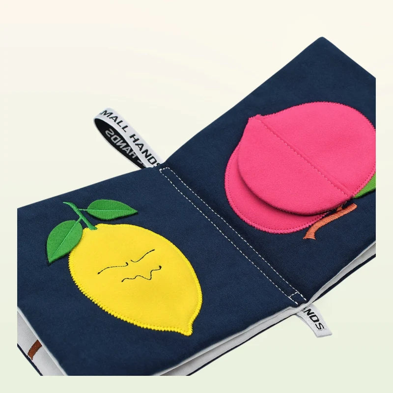 My First Book - Fruit Stoffen Babyboekje - vanaf 0 maanden