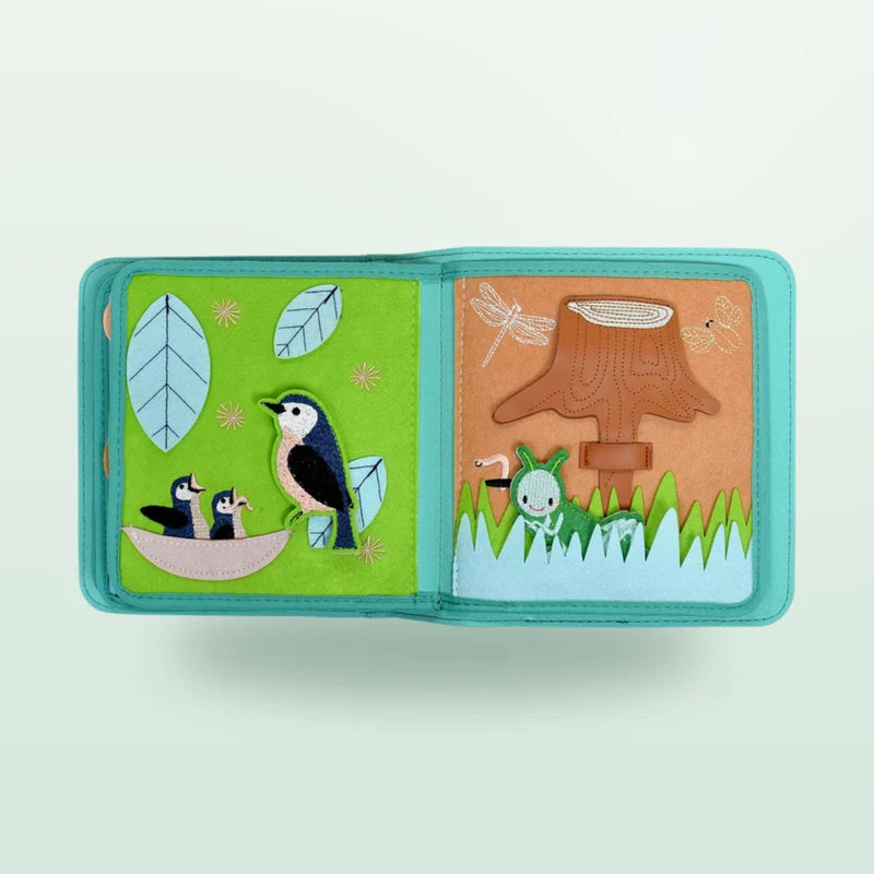 My First Book - Montessori Bos Boek met gratis tas- vanaf 12 maanden