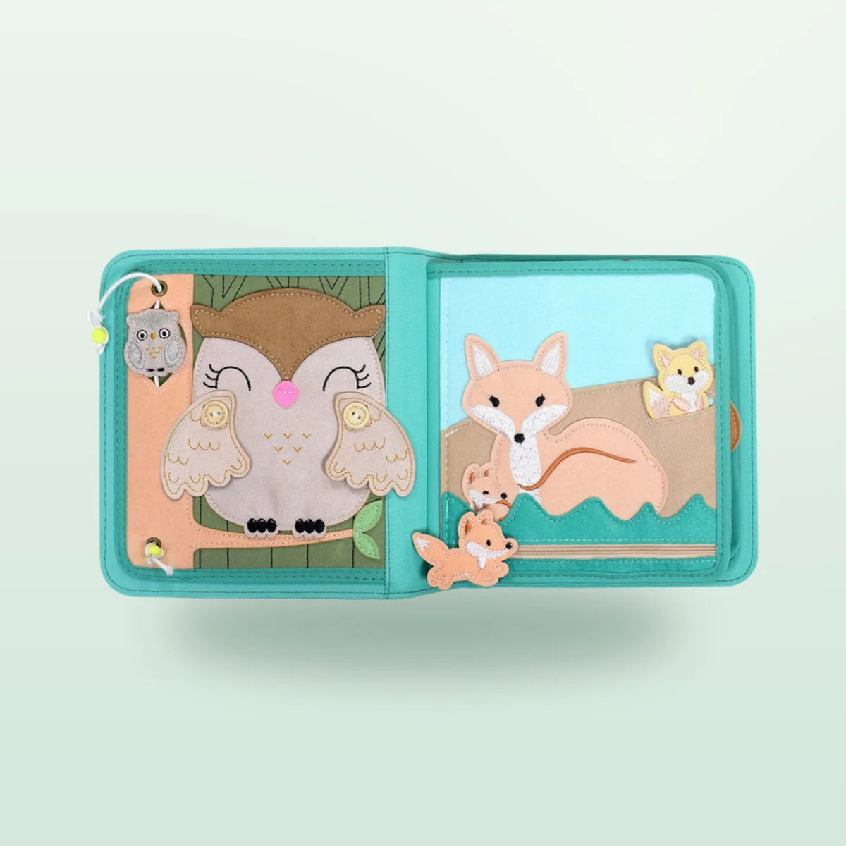 My First Book - Montessori Bos Boek met gratis tas- vanaf 12 maanden