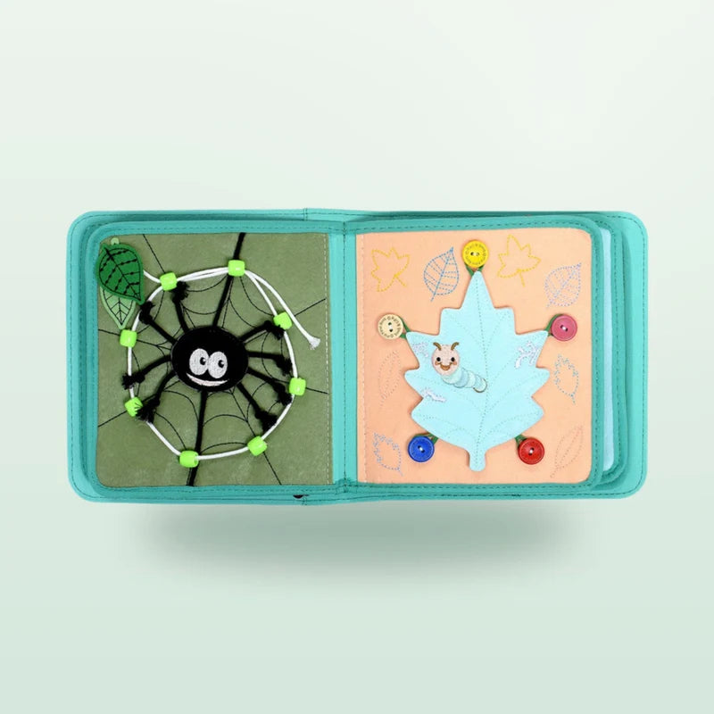My First Book - Montessori Bos Boek met gratis tas- vanaf 12 maanden