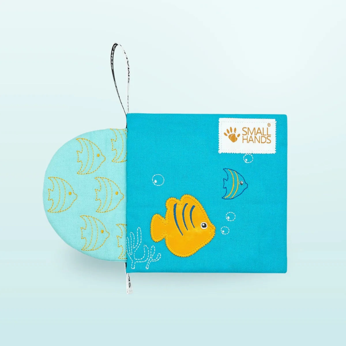 My First Book - Zeedieren Stoffen Babyboekje - vanaf 0 maanden