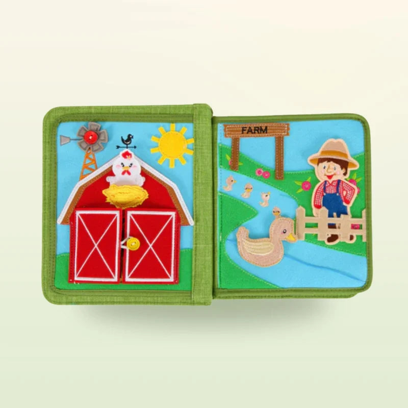 My First Book - Montessori Boerderij Boek met gratis tas- vanaf 3 jaar