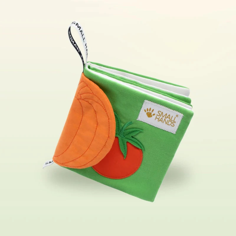 My First Book - Groenten Stoffen Babyboekje - vanaf 0 maanden