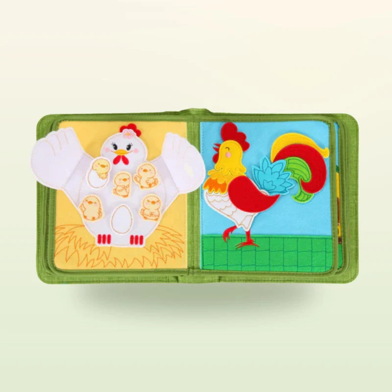 My First Book - Montessori Boerderij Boek met gratis tas- vanaf 3 jaar