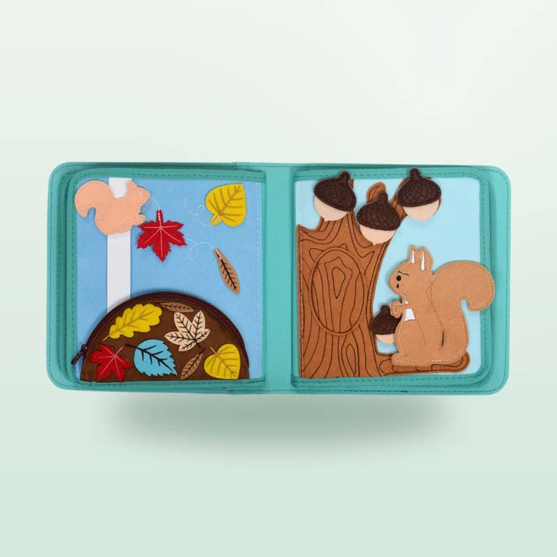 My First Book - Montessori Bos Boek met gratis tas- vanaf 12 maanden