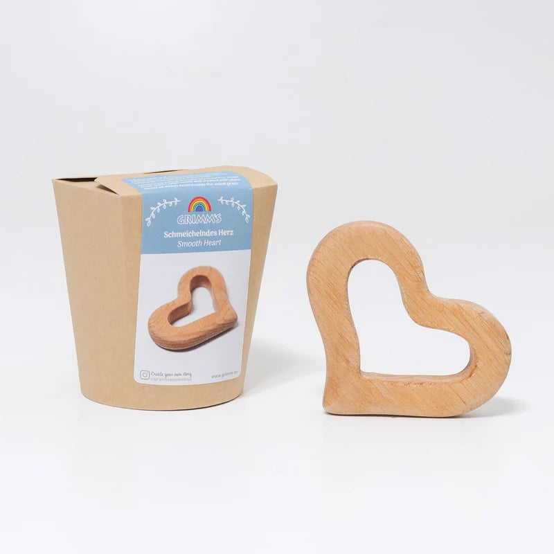 Grimm's Baby houten hart (08127)