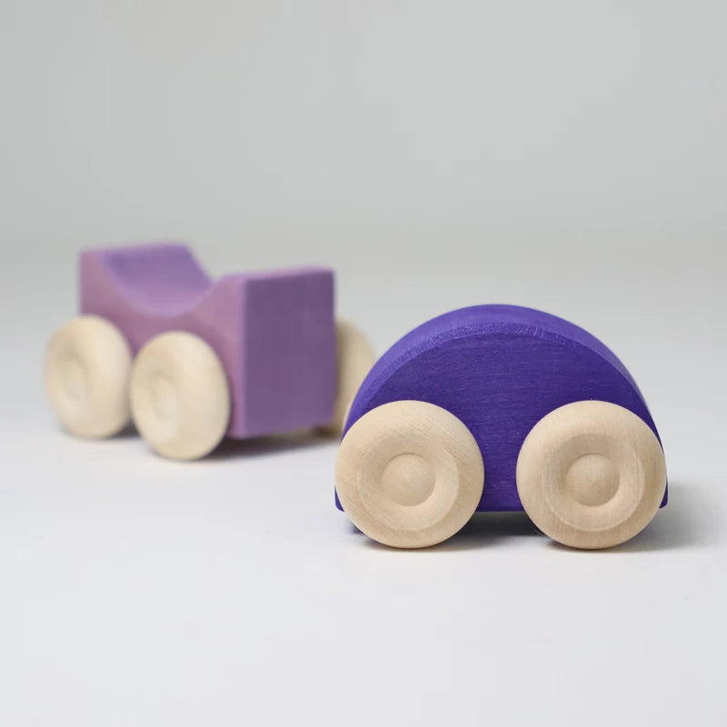 Grimm's Stapelauto's 2 stuks  - Diverse kleuren