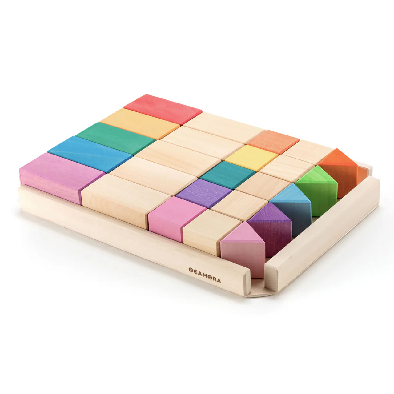 Ocamora Building sets Regenboog - 25 pcs
