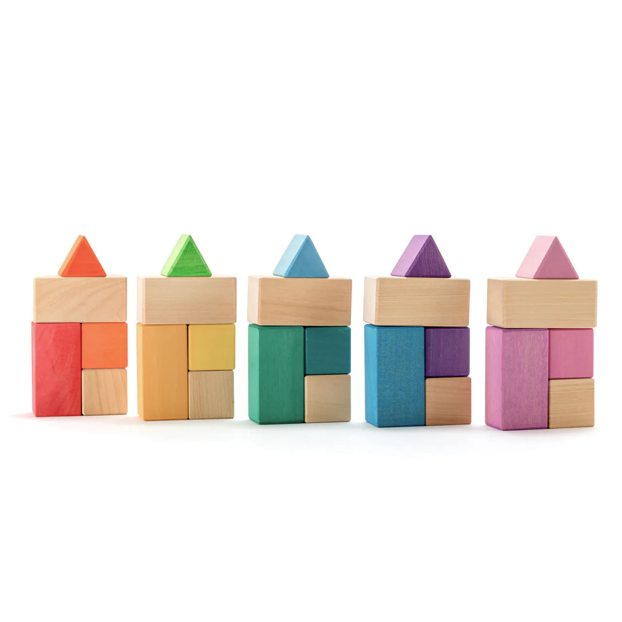 Ocamora Building sets Regenboog - 25 pcs