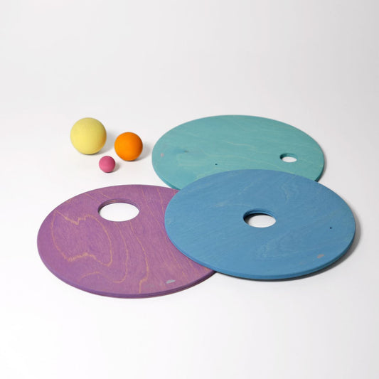 GRIMM'S x Stapelstein Rolling Discs Cool Pastel (10256)