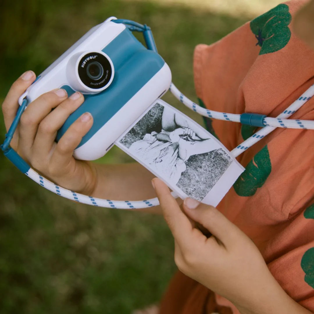 Kidywolf K-PRINT Blauw - camera met thermische printer