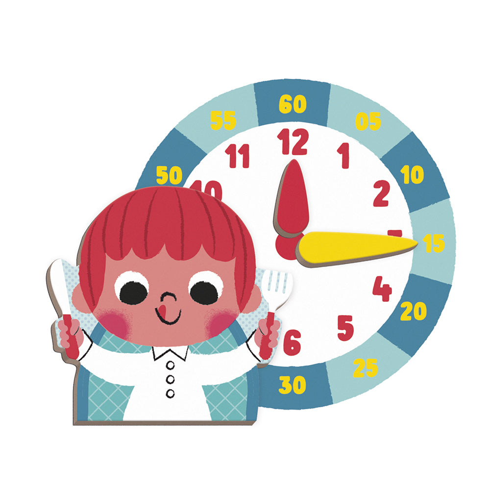 Janod Magnetibook – Klok kijken