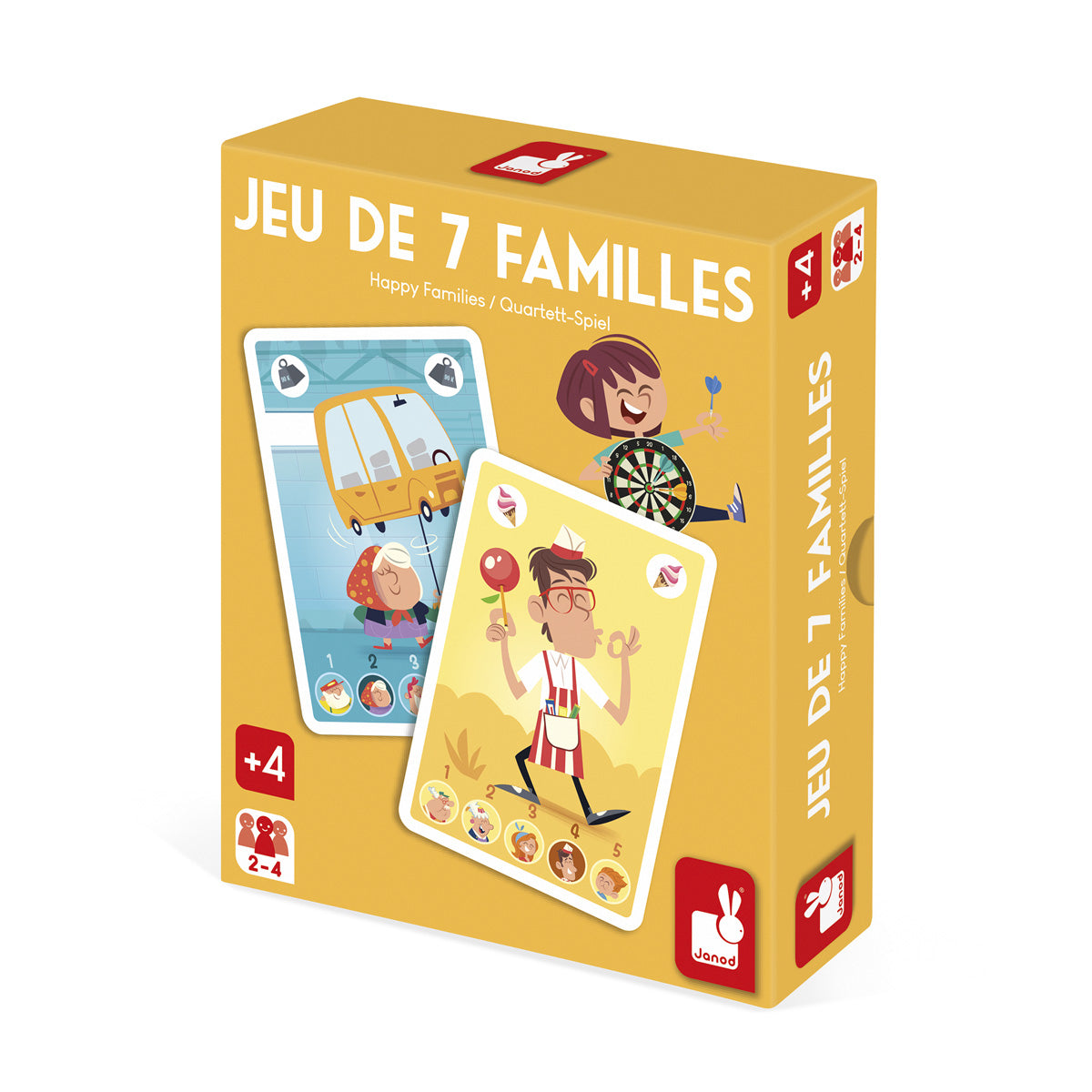 Janod Spel – Kwartet familie