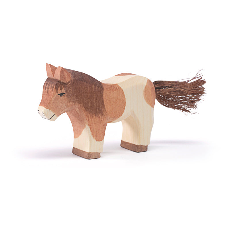 Ostheimer Shetlander pony staand bruin ( 11303)