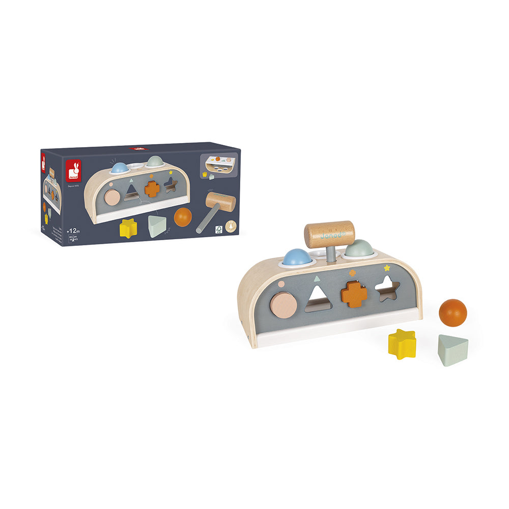 Janod Sweet Cocoon – Hamerbank en vormenstoof