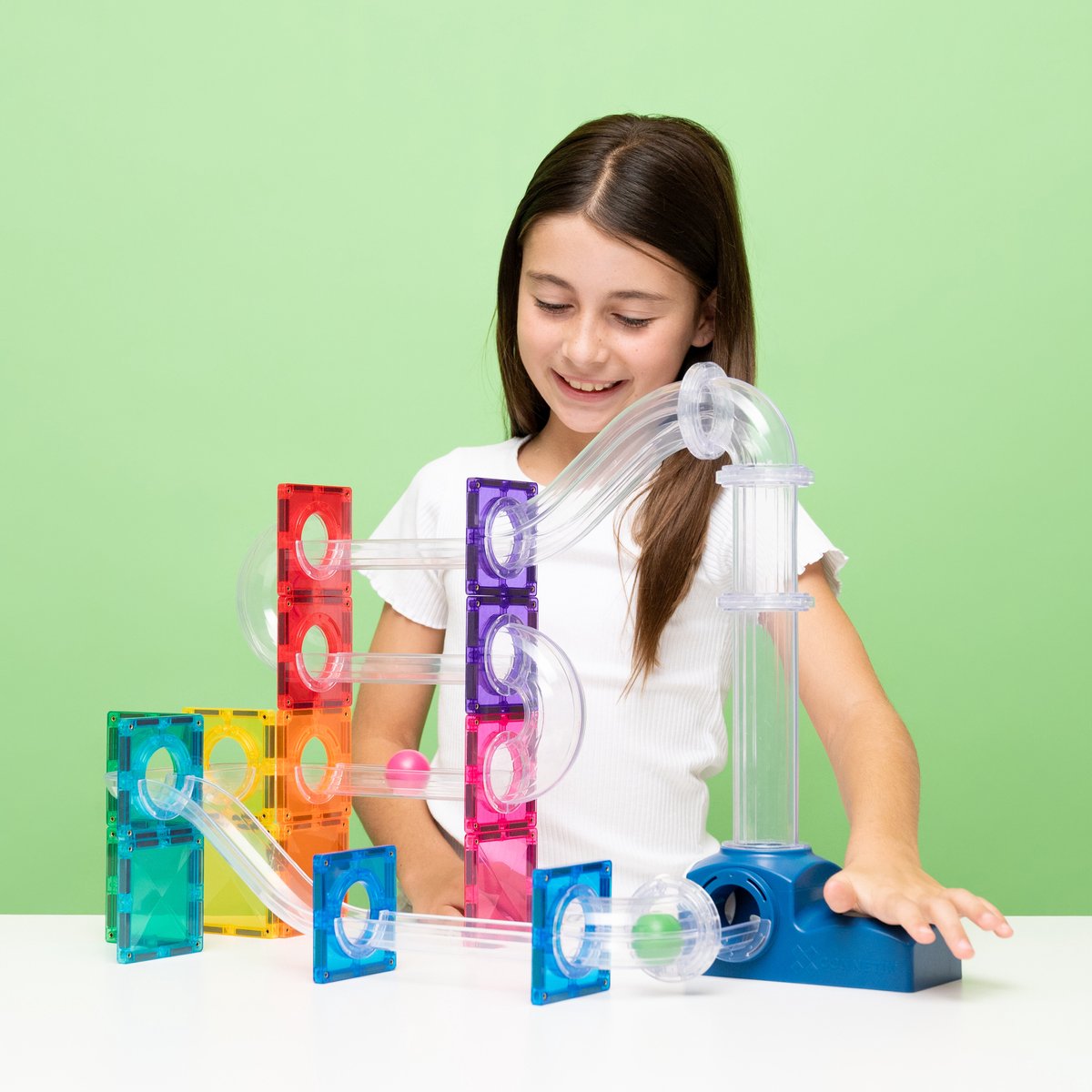 Connetix knikkerbaan Launcher Pack 47-delig