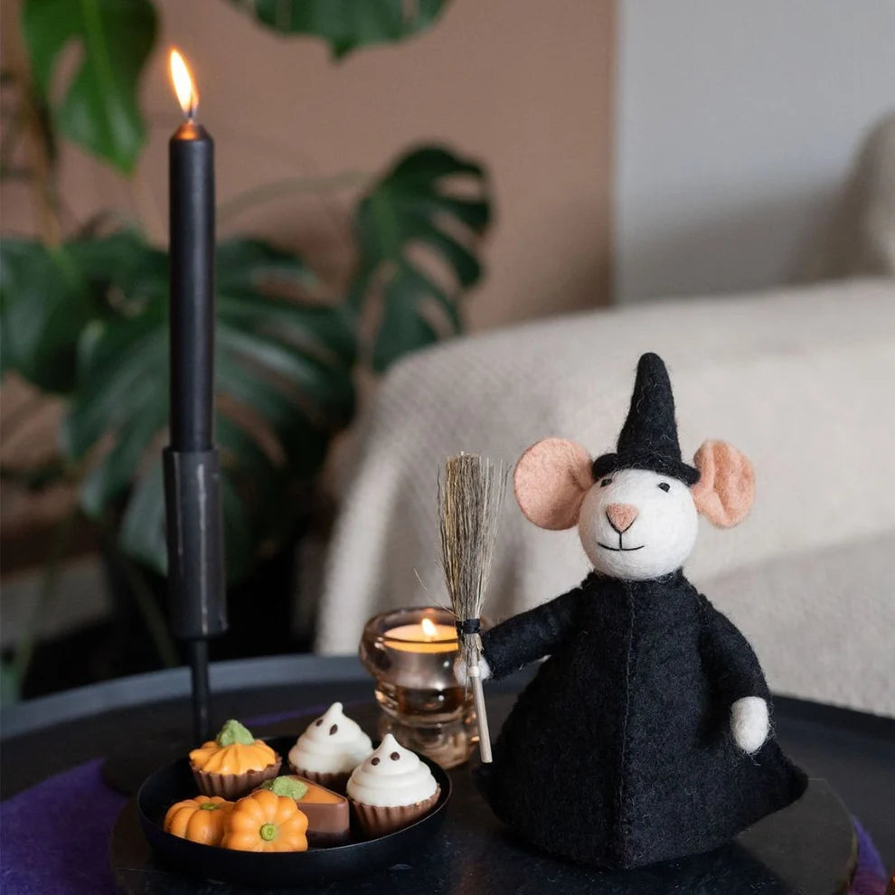 Sjaal met Verhaal - Decoratie Muis Heks Halloween