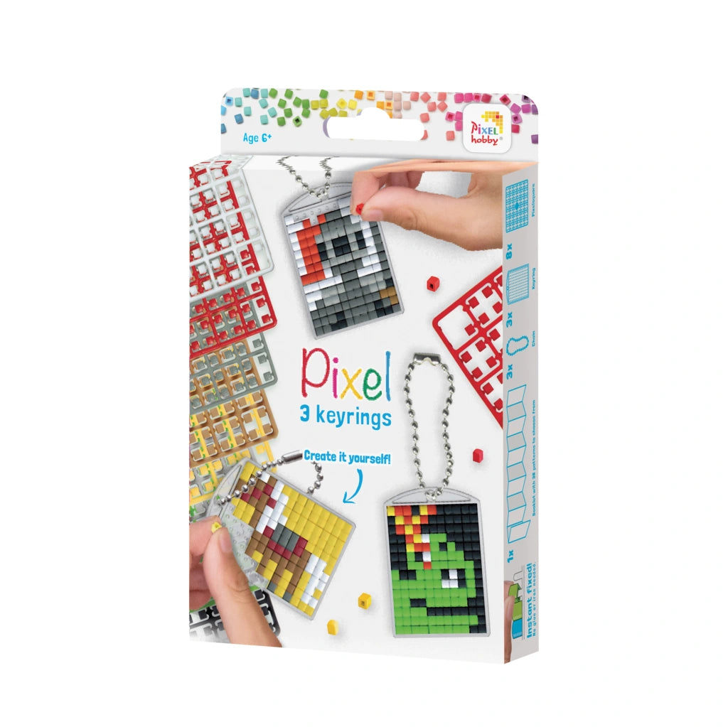 Pixelhobby Medaillon sleutelhangerset - Avontuur