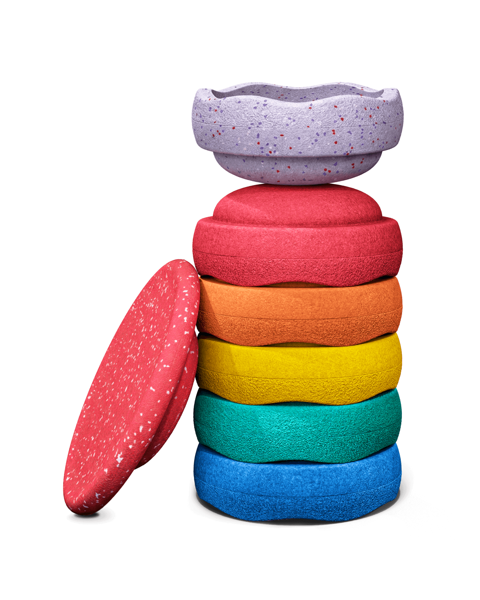 Stapelstein Winter Actie Special Rainbow Set classic