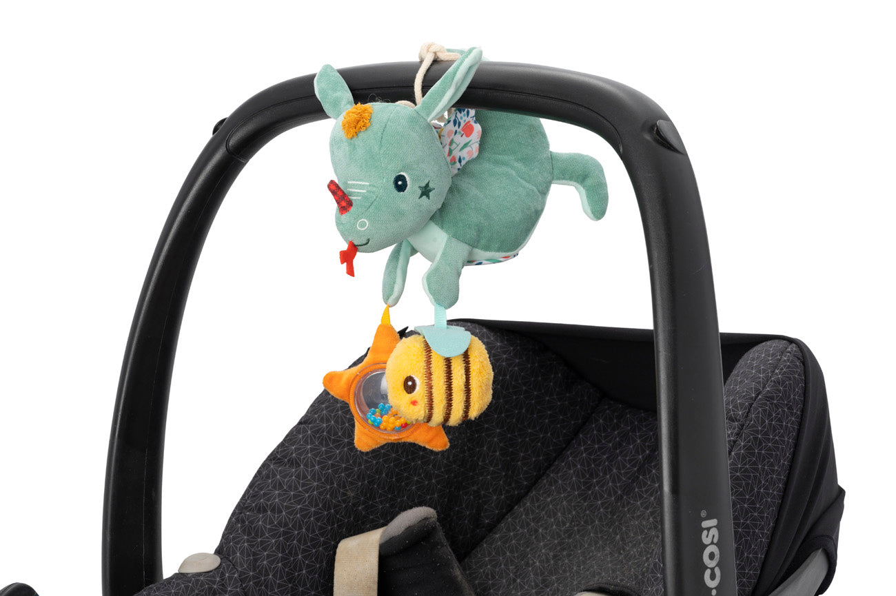 Lilliputiens – Hangende kat knuffel - Joe acti-nomade