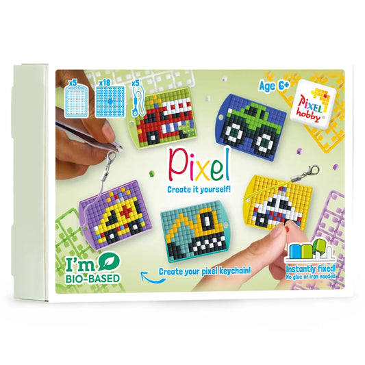Pixelhobby Medaillon Thema Box -Medaillon Thema Box - Voertuigen