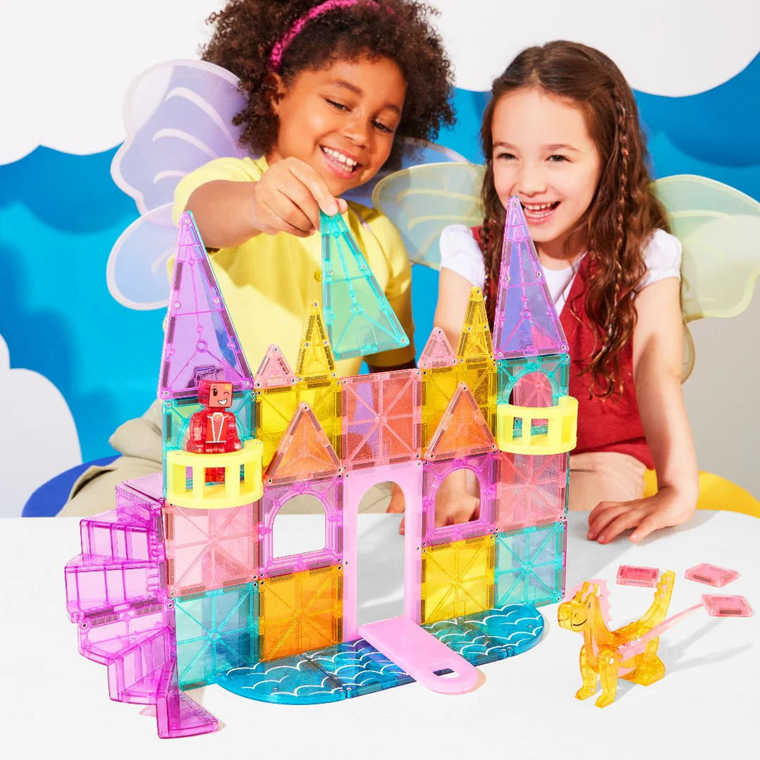 Magna-Tiles Castle DLX-set + microMAGS (48 pcs)