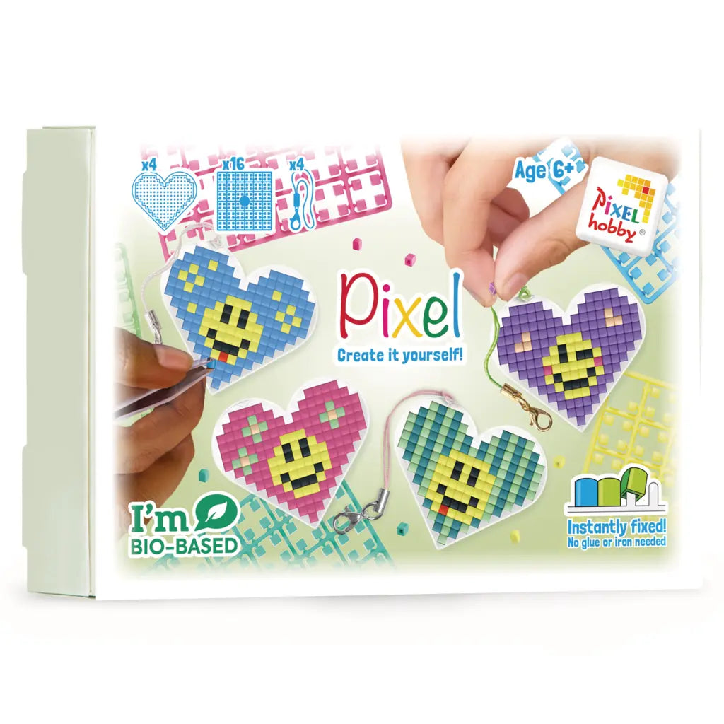 Pixelhobby Medaillon Heart Theme Box - Smileys