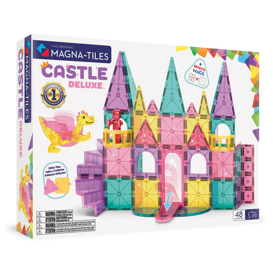 Magna-Tiles Castle DLX-set + microMAGS (48 pcs)