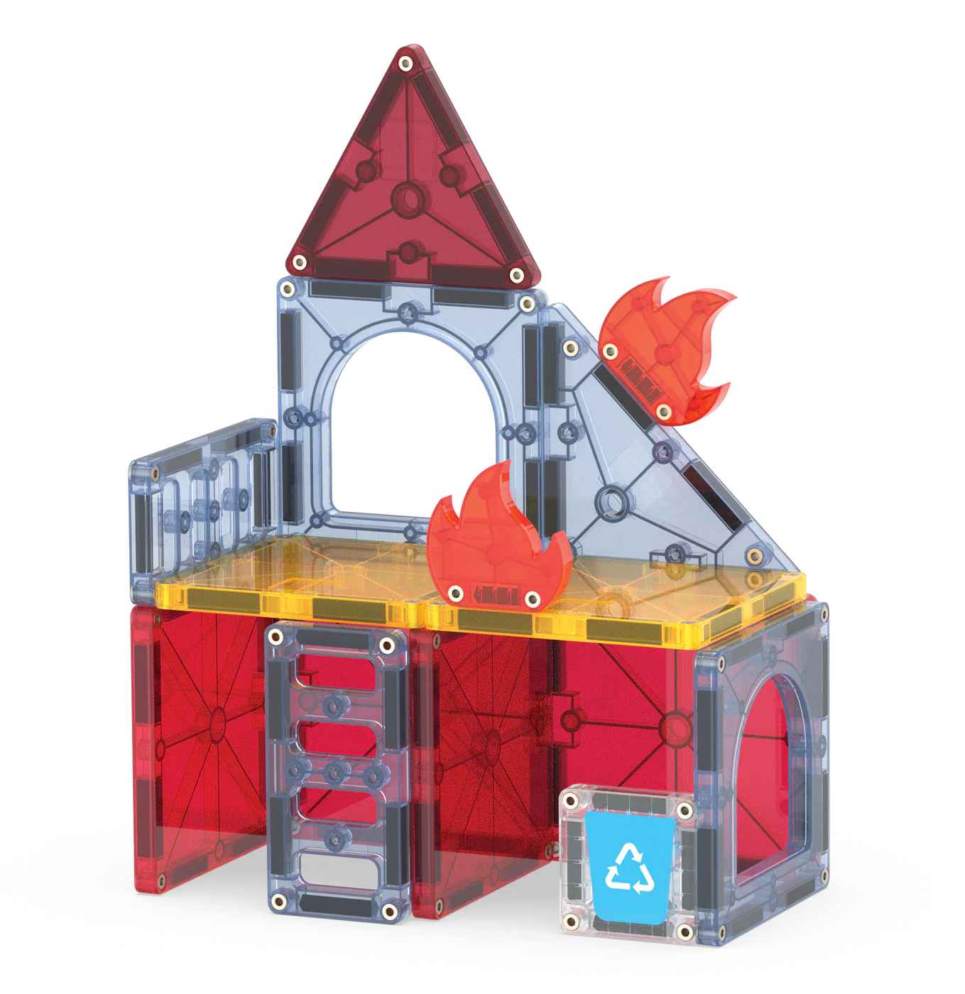 MAGNA-TILES - Fire Station 27-Piece Set