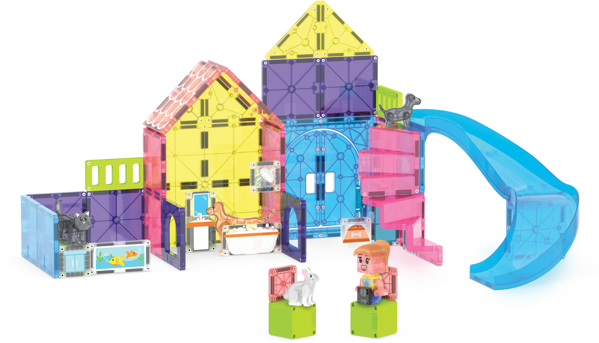 MAGNA-TILES® Pet Playhouse 50-Piece Set