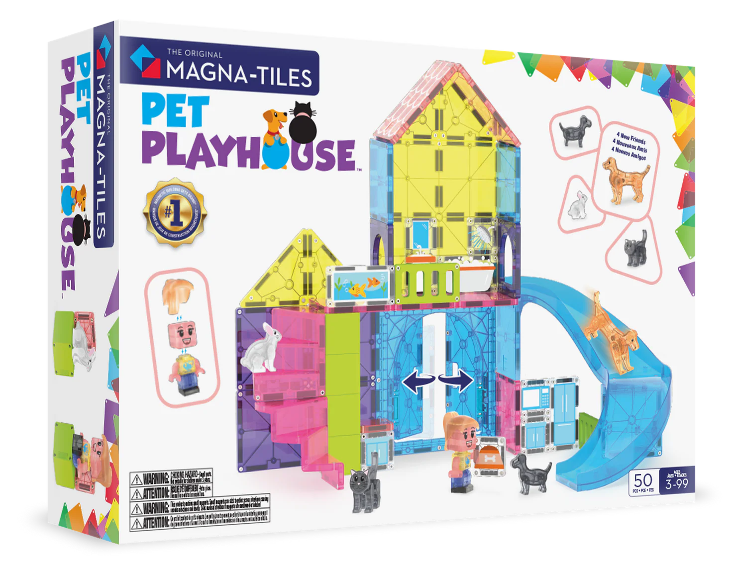 MAGNA-TILES® Pet Playhouse 50-Piece Set