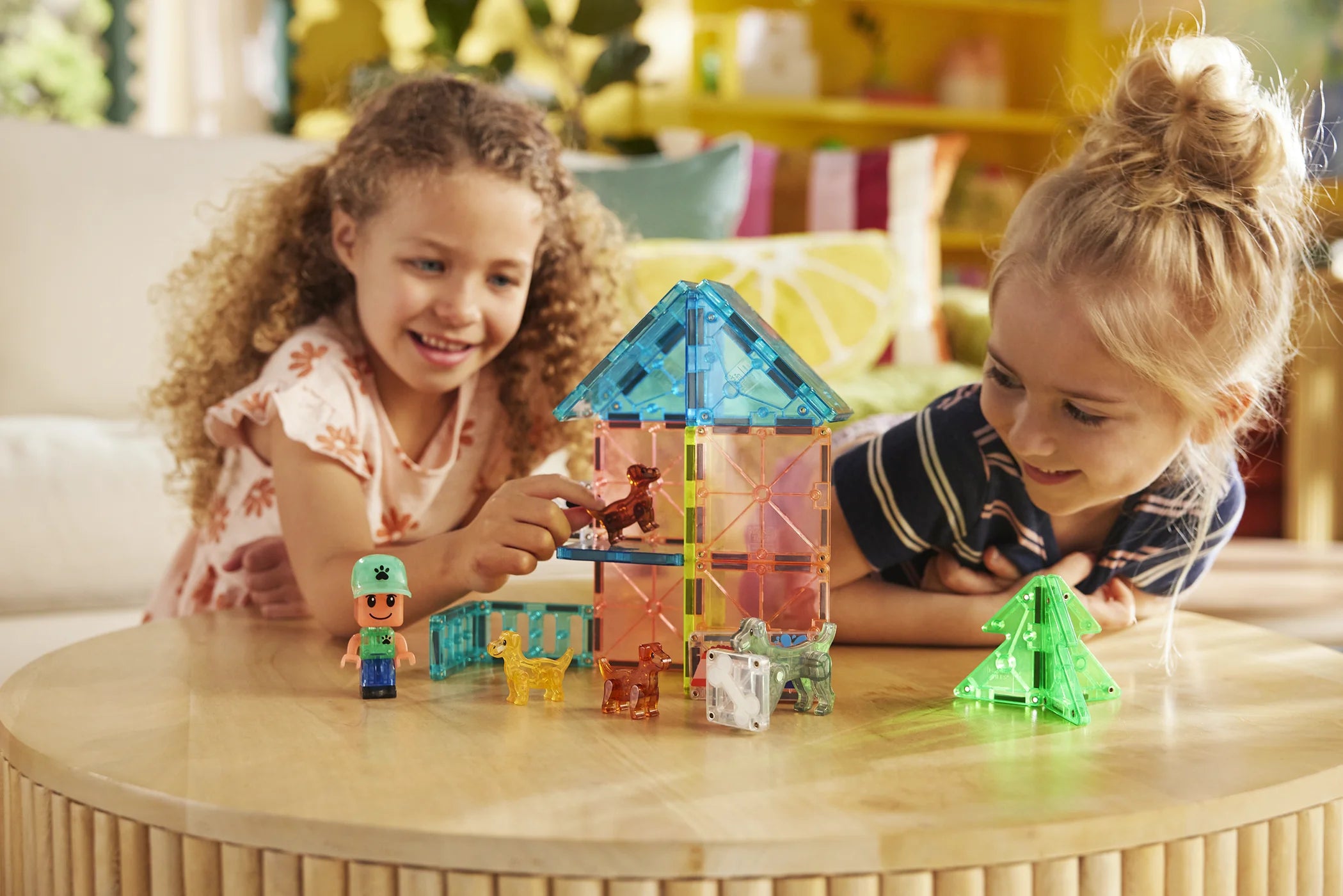 MAGNA-TILES® Puppy Park – 27-delig