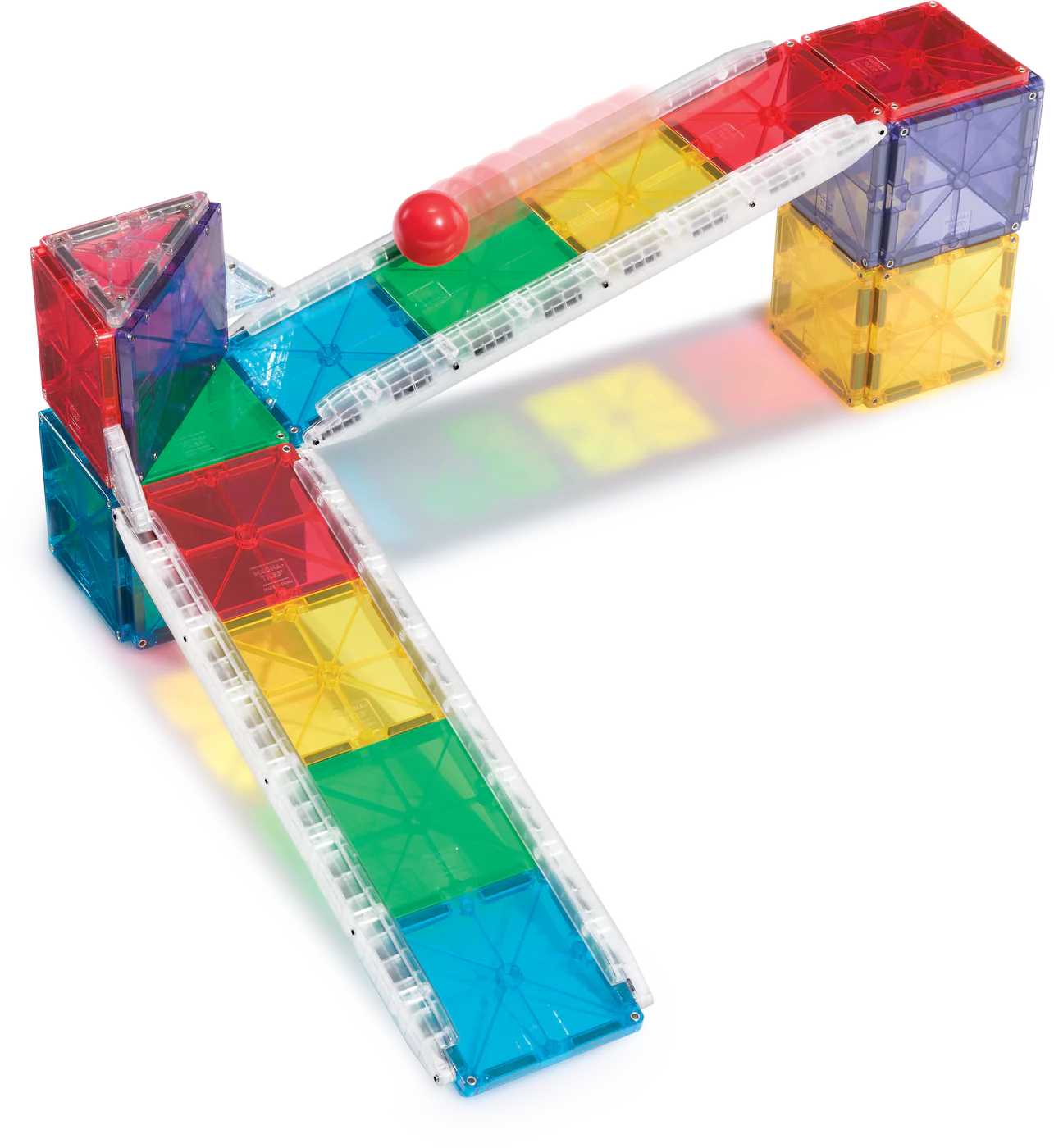 MAGNA-TILES - Rail Racers 33-Piece Set