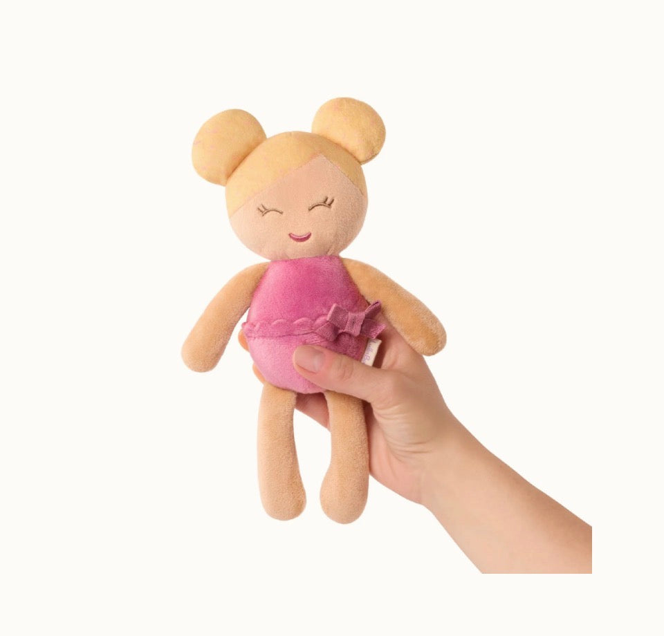 Lullababy badpopje meisje blond haar 15cm
