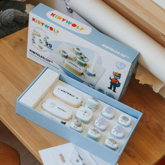 Kidywolf - KidiElec Starter  Mijn eerste elektriciteitsset > 6 jaar