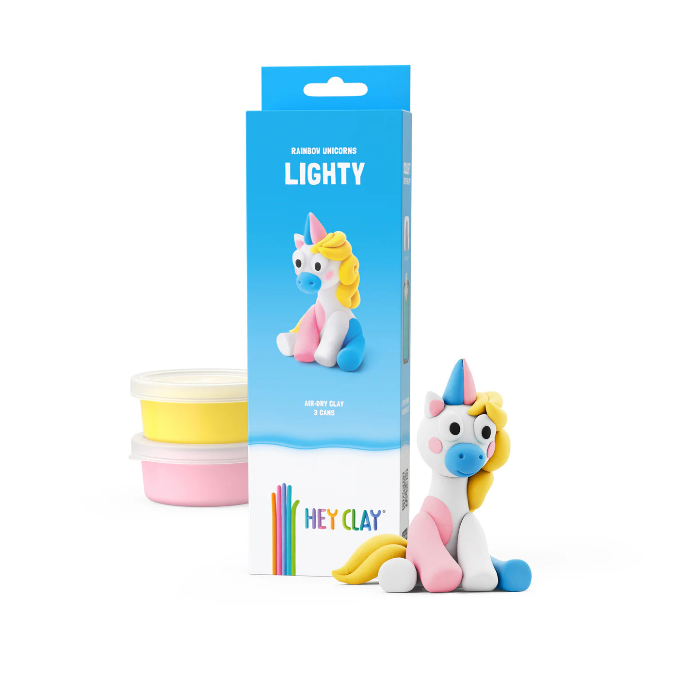 Hey Clay Rainbow Unicorn Lighty - 3 cans