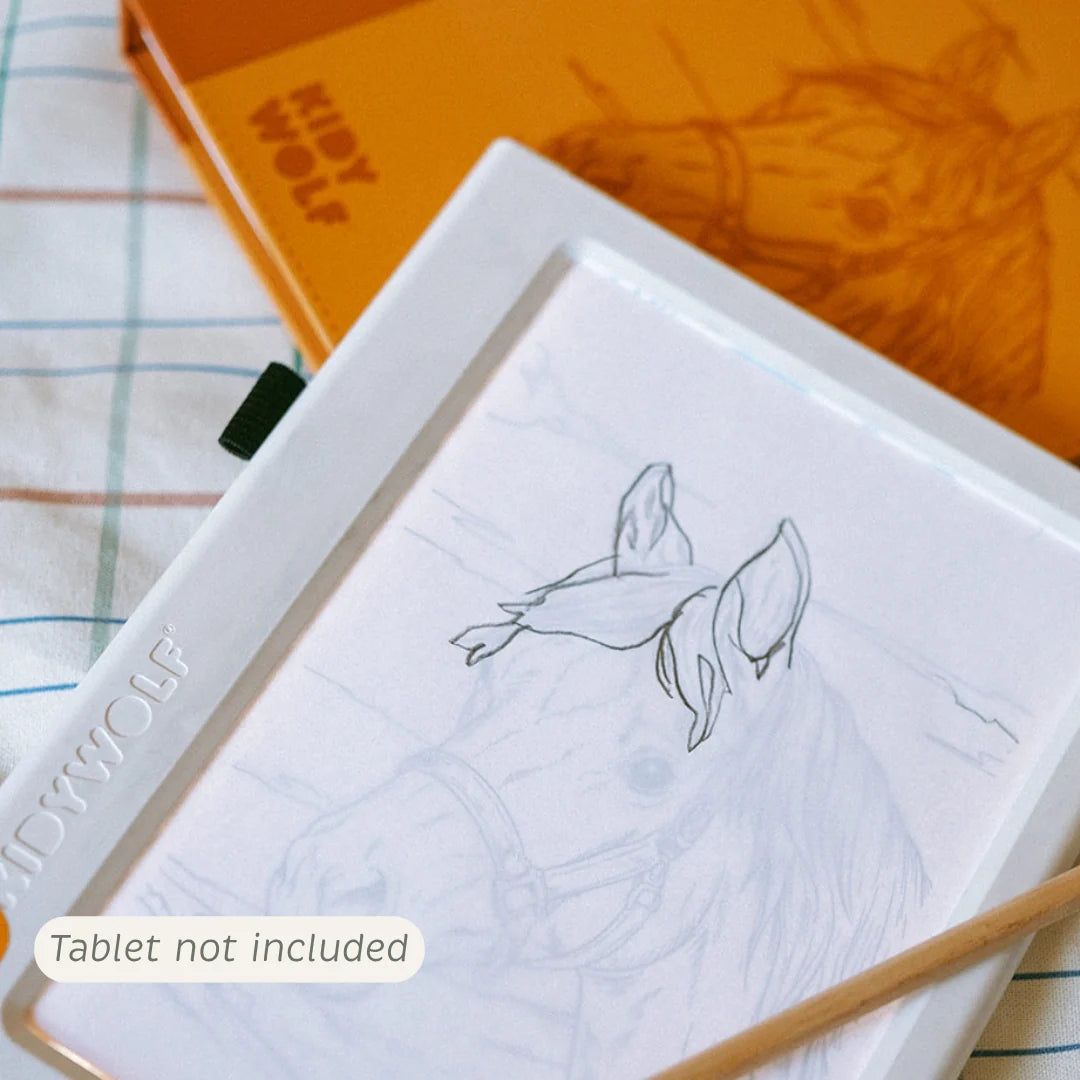 KidyWolf KIDYDRAW PAD Refill pack “Horses” > 8 jaar