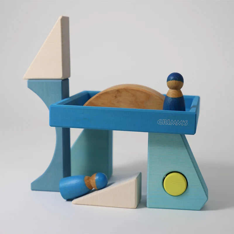Grimm's Bouwset Blauw (43685)