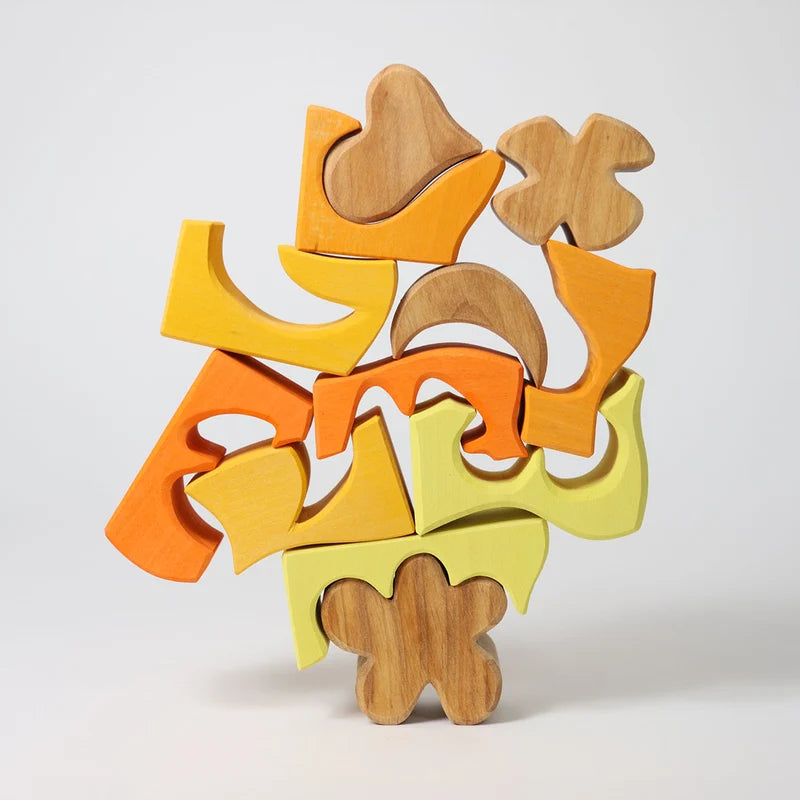 Grimm's Bouwset Geel (43687)