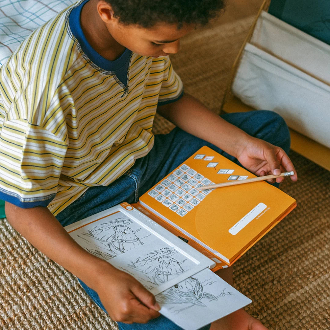 KidyWolf KIDYDRAW PAD Refill pack “Horses” > 8 jaar