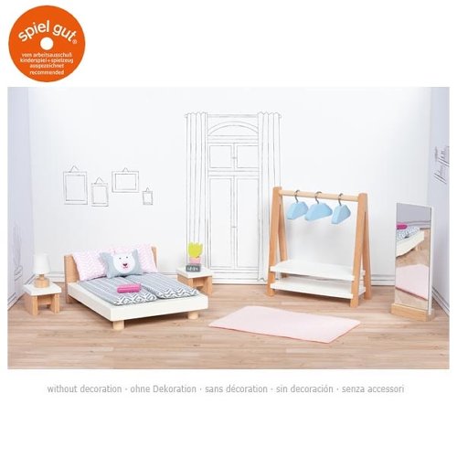 Goki poppenmeubels Stijl, slaapkamer