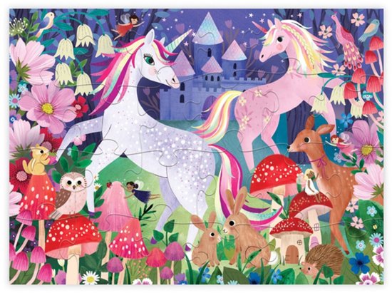 Crocodile Creek House puzzles, 24 stuks - Unicorn Castle