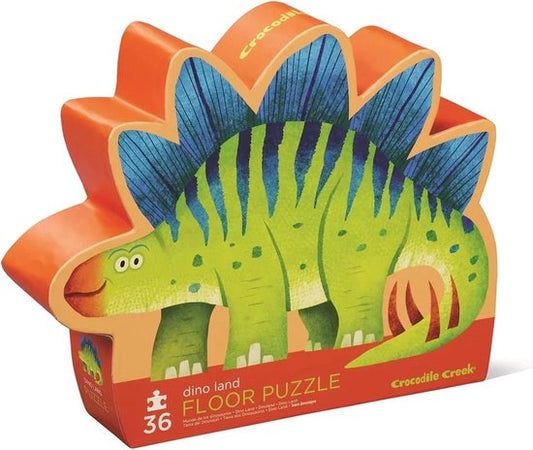 Crocodile Creek Dino Land puzzel - Stegosaurus 36 stukjes