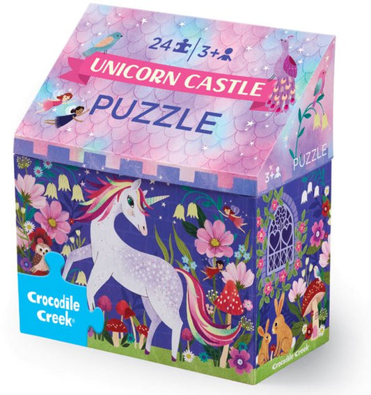 Crocodile Creek House puzzles, 24 stuks - Unicorn Castle