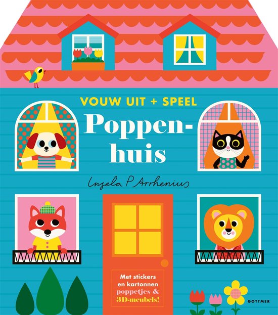 Poppenhuis uitvouwboek -  Ingela P Arrhenius
