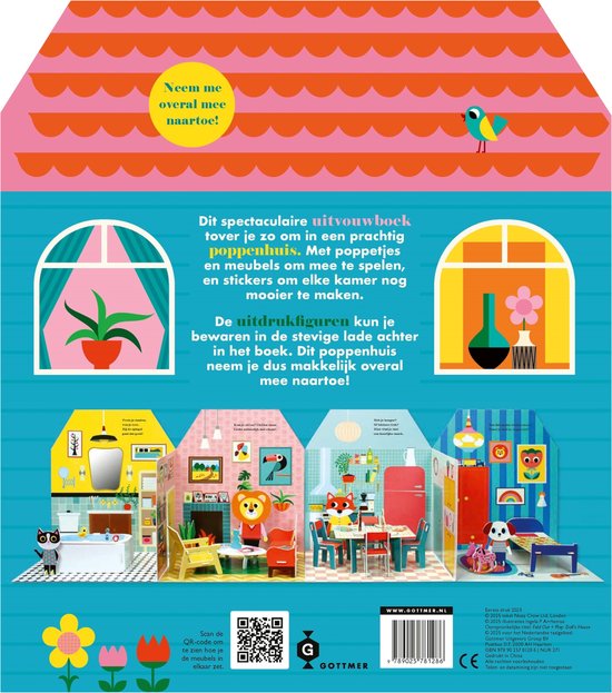 Poppenhuis uitvouwboek -  Ingela P Arrhenius