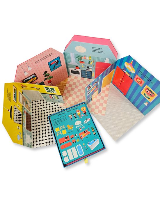 Poppenhuis uitvouwboek -  Ingela P Arrhenius